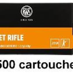 RWS .22LR TARGET RIFLE 2.6G 40GR BTE500