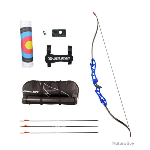 Kit arc de loisir Core Jet V2 24" Gaucher (LH) Rouge 66"14
