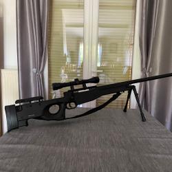 R&eacute;plique airsoft AW308 SPRING vendu avec lunette et bipieds