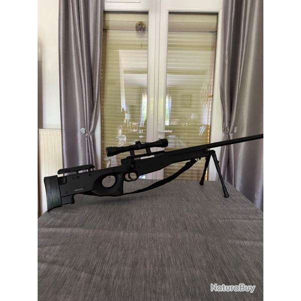 R�plique airsoft AW308 SPRING vendu avec lunette et bipieds