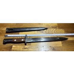Ba&iuml;onnette yougoslave Mauser M48 - Arsenal Zastava (Preduzece 44)