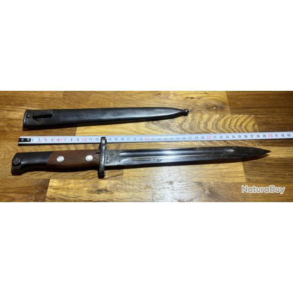 Ba�onnette yougoslave Mauser M48 - Arsenal Zastava (Preduzece 44)