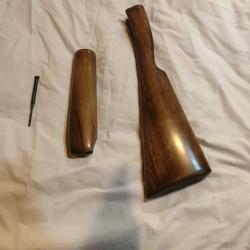 Crosse anglaise, Longuesse, poussoir rallong&eacute;