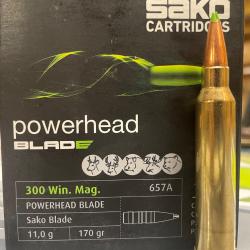 Sako powerhead blade 300 win mag 170 grains