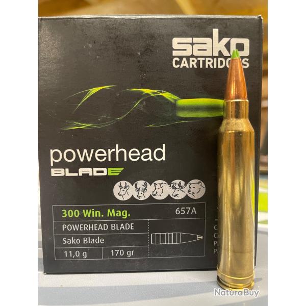 Sako powerhead blade 300 win mag 170 grains