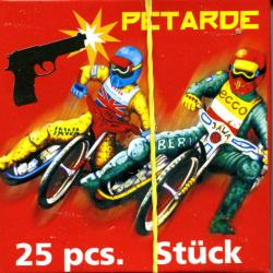 NOUVEAU BOITE DE 25 BOUCHONS de fabrication polonaise pour pistolets jouets type BOMBARDE FAJ DRGM