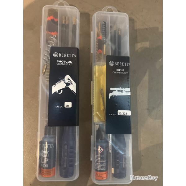 Kit  beretta  cal 20  & 22/ kit nettoyage armes