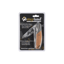 Stepland Couteau de chasse pliant sanglier