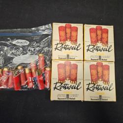 Lot de cartouches cal.16/67