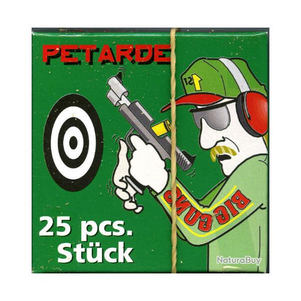 ENFIN BOITE DE 25 BOUCHONS de fabrication polonaise pour pistolets jouets type BOMBARDE FAJ DRGM
