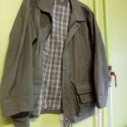 VESTE CHASSE SOLOGNAC IMPERMEABILISEE TAILLE L