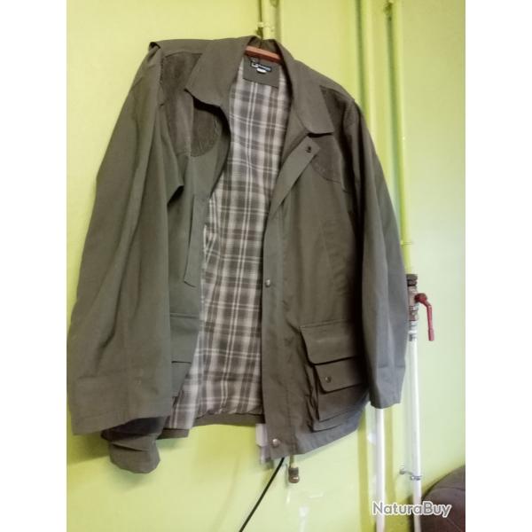 VESTE CHASSE SOLOGNAC IMPERMEABILISEE TAILLE L