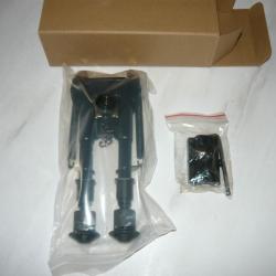 Sold&eacute; !!!  Bipied Genre Harris  (  jamais uitlis&eacute; )  + adaptateur pour rail de ( 20 &agrave; 21 mm )
