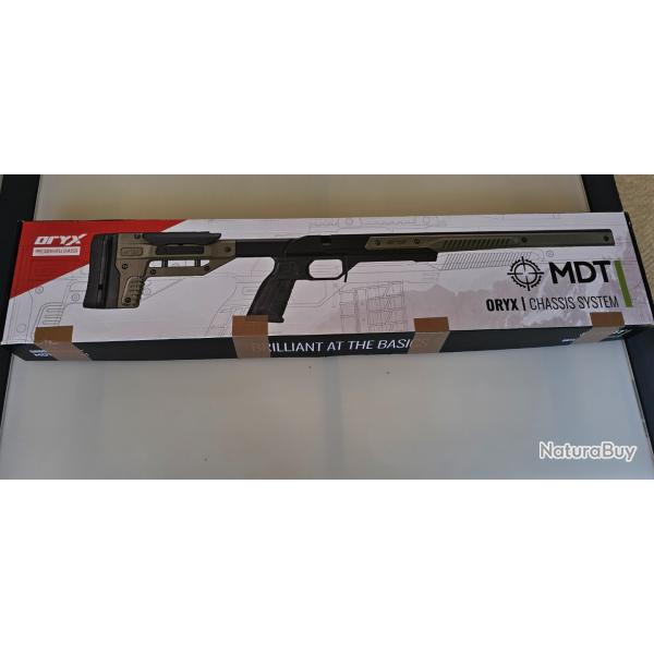 Chassis MDT ORYX Black pour CZ 457