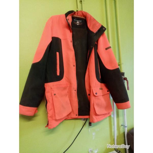 VESTE CHASSE CAMOUFLEE PERCUSSION TAILLE 2XL