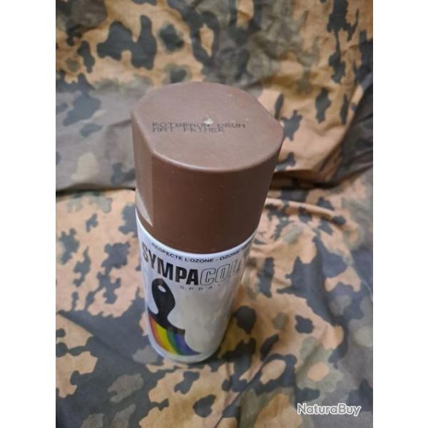 Spray 400ml peinture brun mat ROTBRAUN Primer WEHRMACHT WW2 MILITARIA