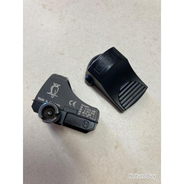 Vends point rouge DOCTER SIGHT III avec embase pour tout type de rail 21mm