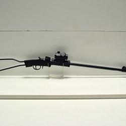Carabine monocoup pliante CHIAPPA LITTLE BADGER + Point rouge RTI + mod&eacute;rateur SAK - Cal. 17 HMR