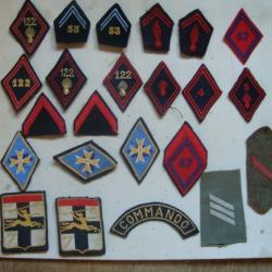 INSIGNES TISSUS MILITAIRES