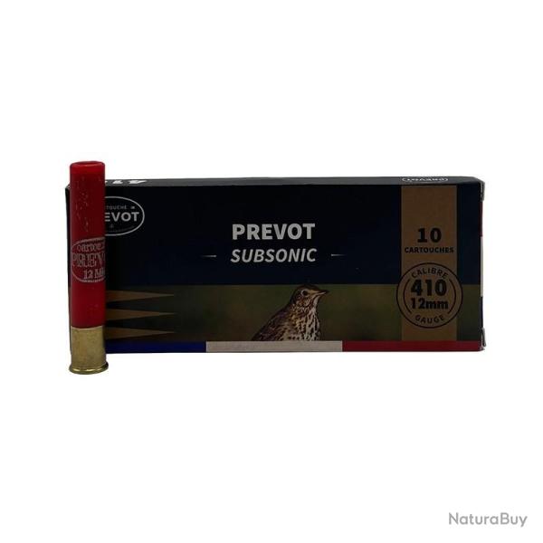 Cartouches Prevost Subsonic Cal.410 20G N�6