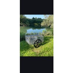 Charette inox gibier d'eau
