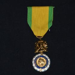 MEDAILLE MILITAIRE-SUSPENSION ANNEAU-TROPHEE UNIFACE-4&deg;/5&deg; REPUBLIQUE-EPOQUE INDOCHINE - ALGERIE