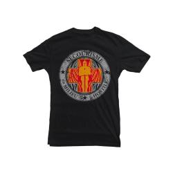 T-SHIRT "SMH" NOIR - SECOURS EN MILIEU HOSTILE NEUF BLACK L