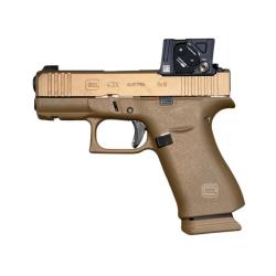 GLOCK 43X COYOTE A-CUT 9X19 COMBO AIMPOINT COA
