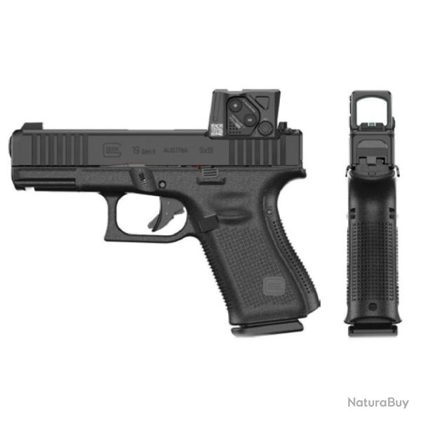 GLOCK 19 GEN5 A-CUT 9X19 COMBO AIMPOINT COA - GLOCK PERFECTION