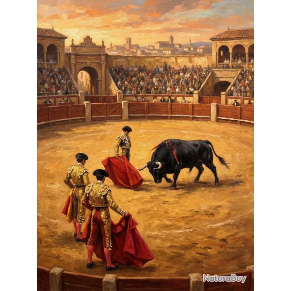 Affiche 30x40cm tauromachie
