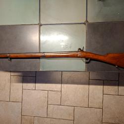 Fusil &agrave; percussion type r&egrave;glementaire vers 1840 Allemand d'origine Prussienne