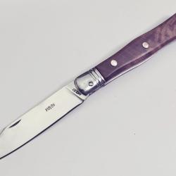 COUTEAU &agrave; MANCHE VIOLON&Eacute; * INOX NIOLOX - THUYA