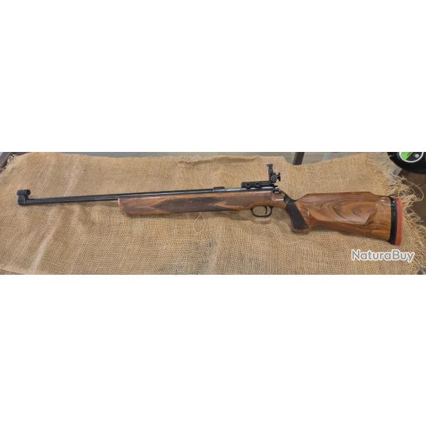 CARABINE DE TIR CALIBRE 22LR WALTHER IUT MATCH 54 COMPETITITON ANNEES 60 �tat top canon miroir