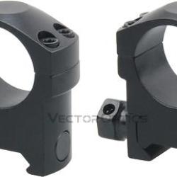 COLLIERS VECTOR OPTICS WEAVER/PICATINNY 25.4MM MEDIUM