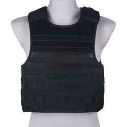 Veste Plate Carrier Mesh Noir (GFT)