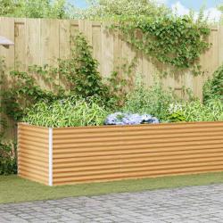 Jardini&egrave;re sur&eacute;lev&eacute;e 485 x 100 x 68 cm Acier galvanis&eacute;