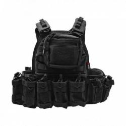 Ciras Lourd w/ 8 Poches (Cybergun / Swiss Arms) Noir