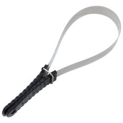 Lame d'&eacute;pluchage double face argent&eacute; acier inoxydable