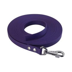 Longe BIOTHANE BETA plate 19 mm Violet 5 m SANS poign&eacute;e