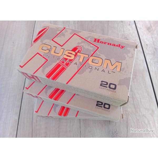 LOT de 3 bo�tes munitions HORNADY custom international.Cal 9,3x62