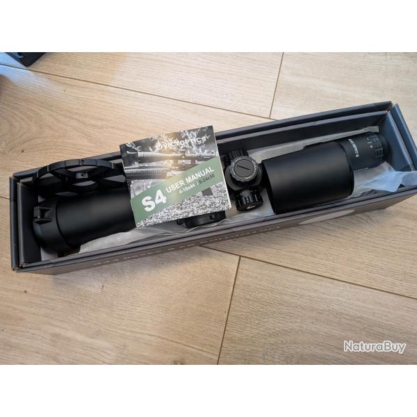 VictOptics S4 6-24x50 FFP r�ticule VIS-FMIL