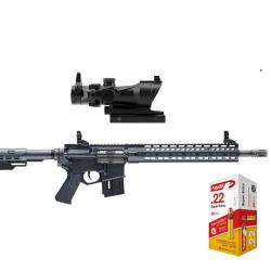 Pack Carabine HAMMERLI cal.22lr tac r1 avec point rouge UMAREX np4+ 50 munitions (2.1041+AG1B220328)