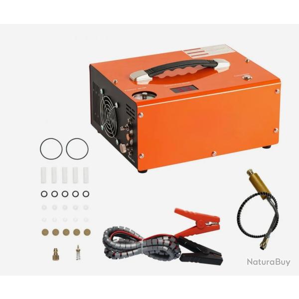 Compresseur d'Air PCP Portable 30 MPa Convertisseur Int�gr� Arr�t Automatique CC 12 V/CA 230 V