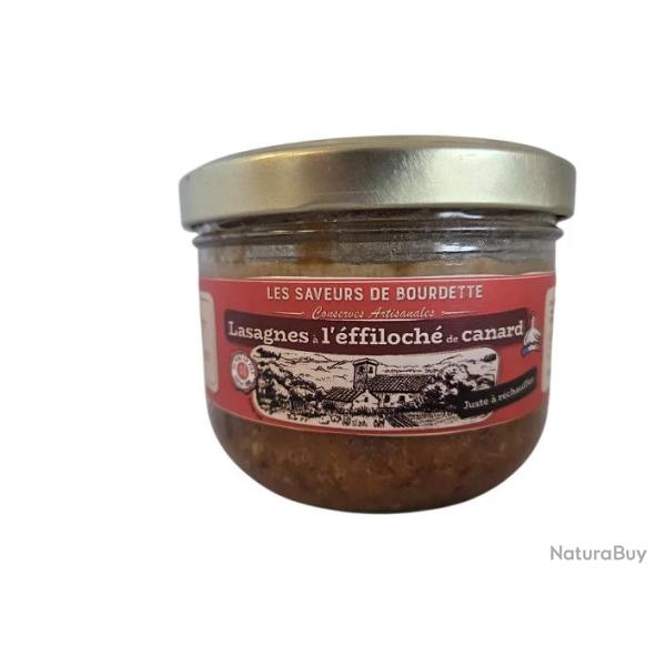 Lasagnes � l'effiloch� de canard