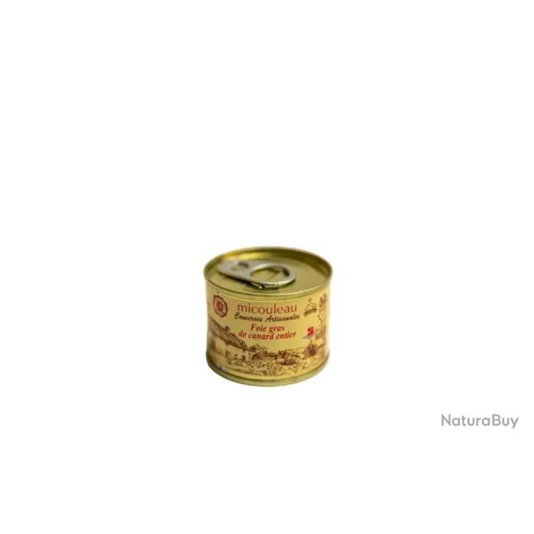 Foie gras de canard entier en bo�te 65g