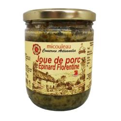 JOUE DE PORC &eacute;pinards florentine