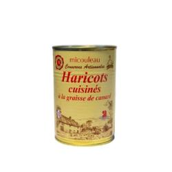 Haricots cuisin&eacute;s &agrave; la Graisse de Canard 420G