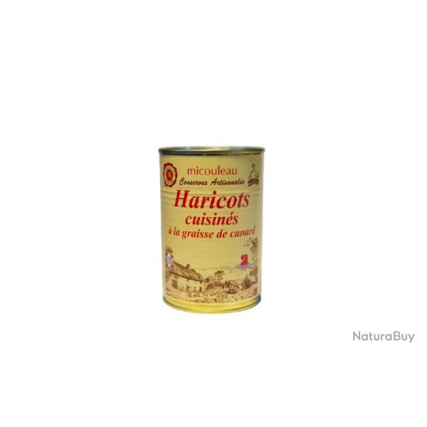 Haricots cuisin�s � la Graisse de Canard 420G