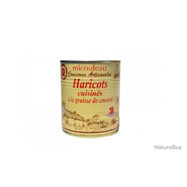 Haricots cuisin�s � la Graisse de Canard 840G