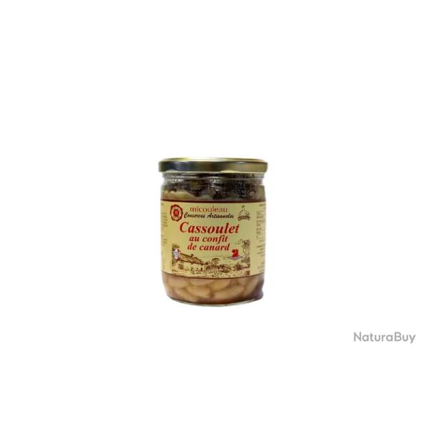 Cassoulet au confit de canard 380g bocal